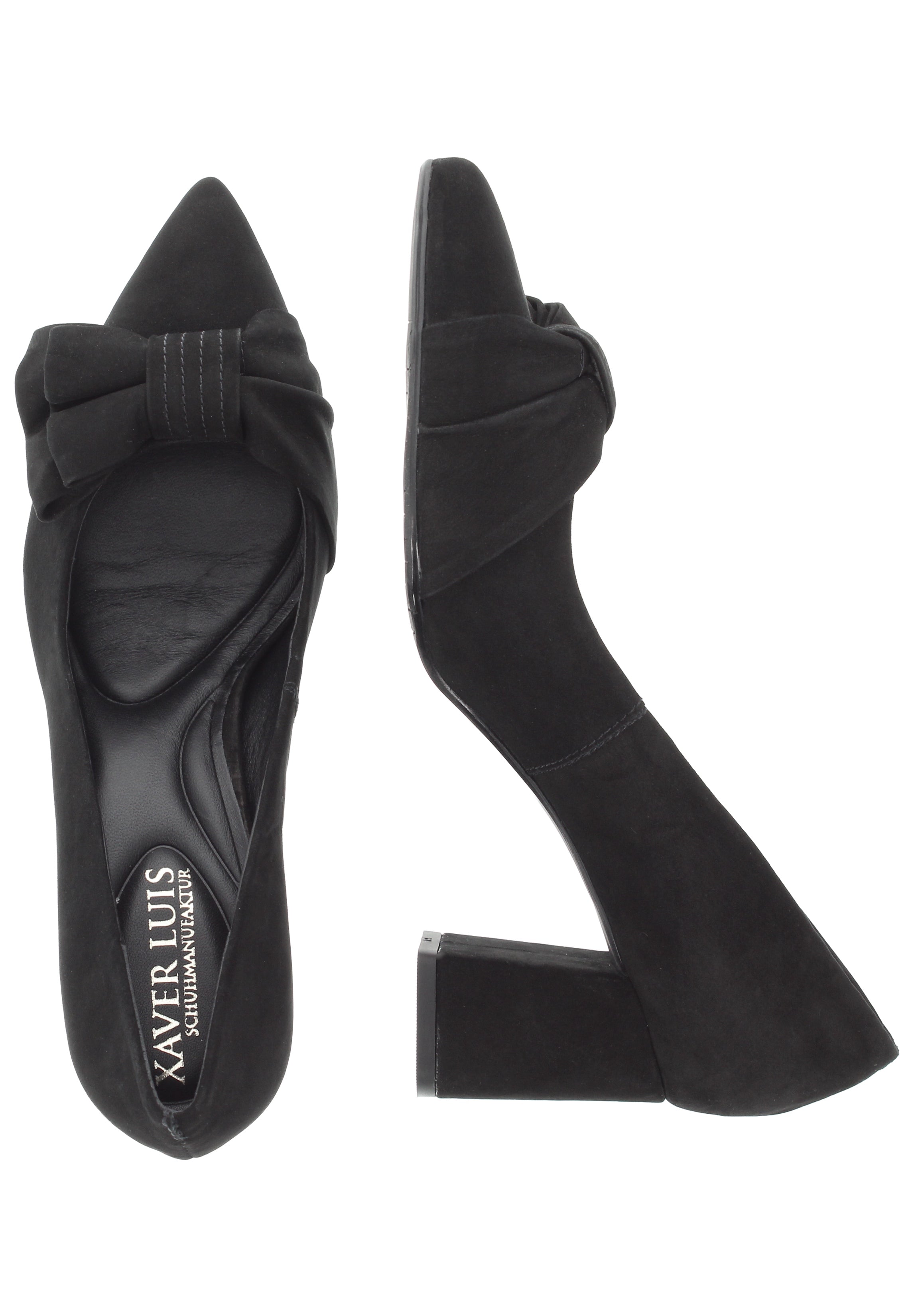 MINJA - spitze Pumps mit Schleife