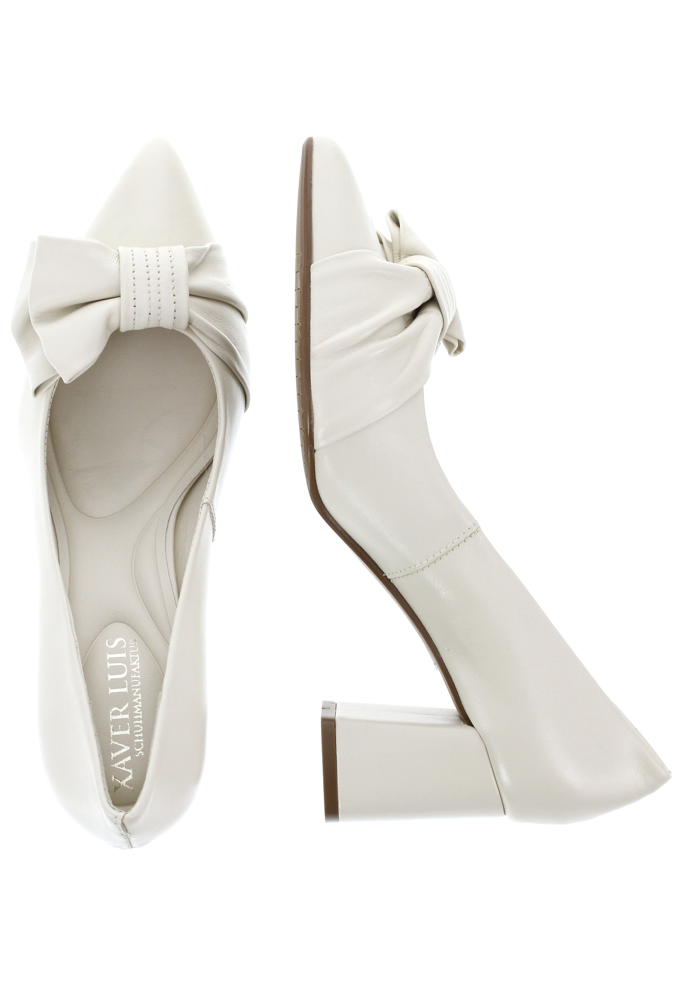 MINJA - spitze Pumps mit Schleife