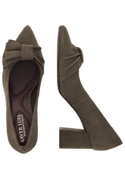 MINJA - spitze Pumps mit Schleife