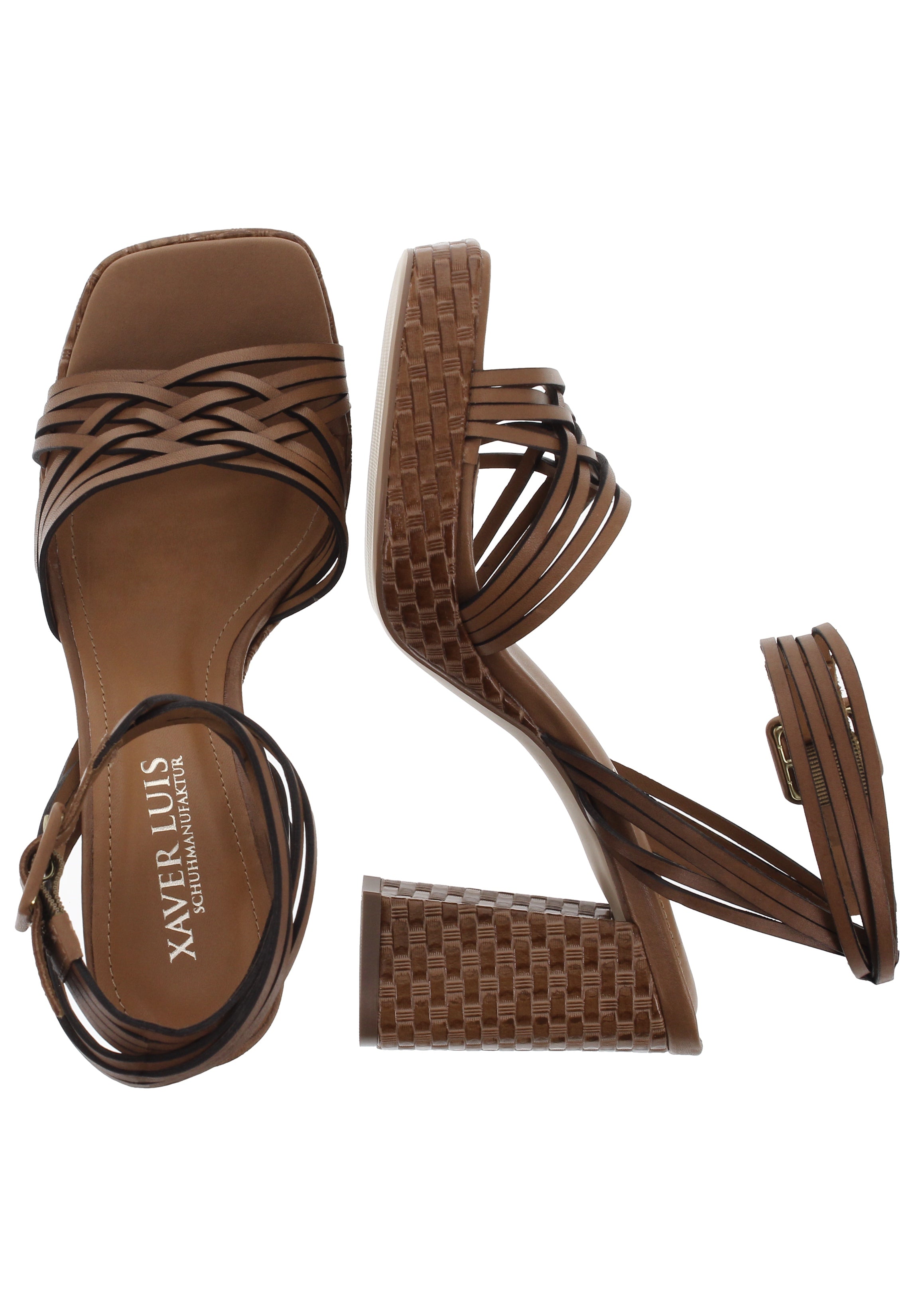 MARBELLA - lässige Plateau Sandalette