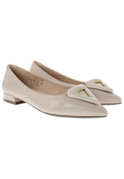 MESSINA - edle Ballerinas mit Schmuckteil