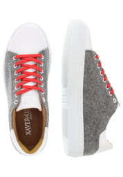 MORITZ - Sneaker aus Merinoloden und Nappa-Leder