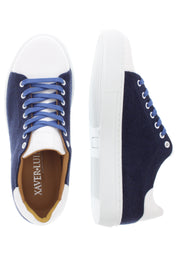MORITZ - Sneaker aus Merinoloden und Nappa-Leder