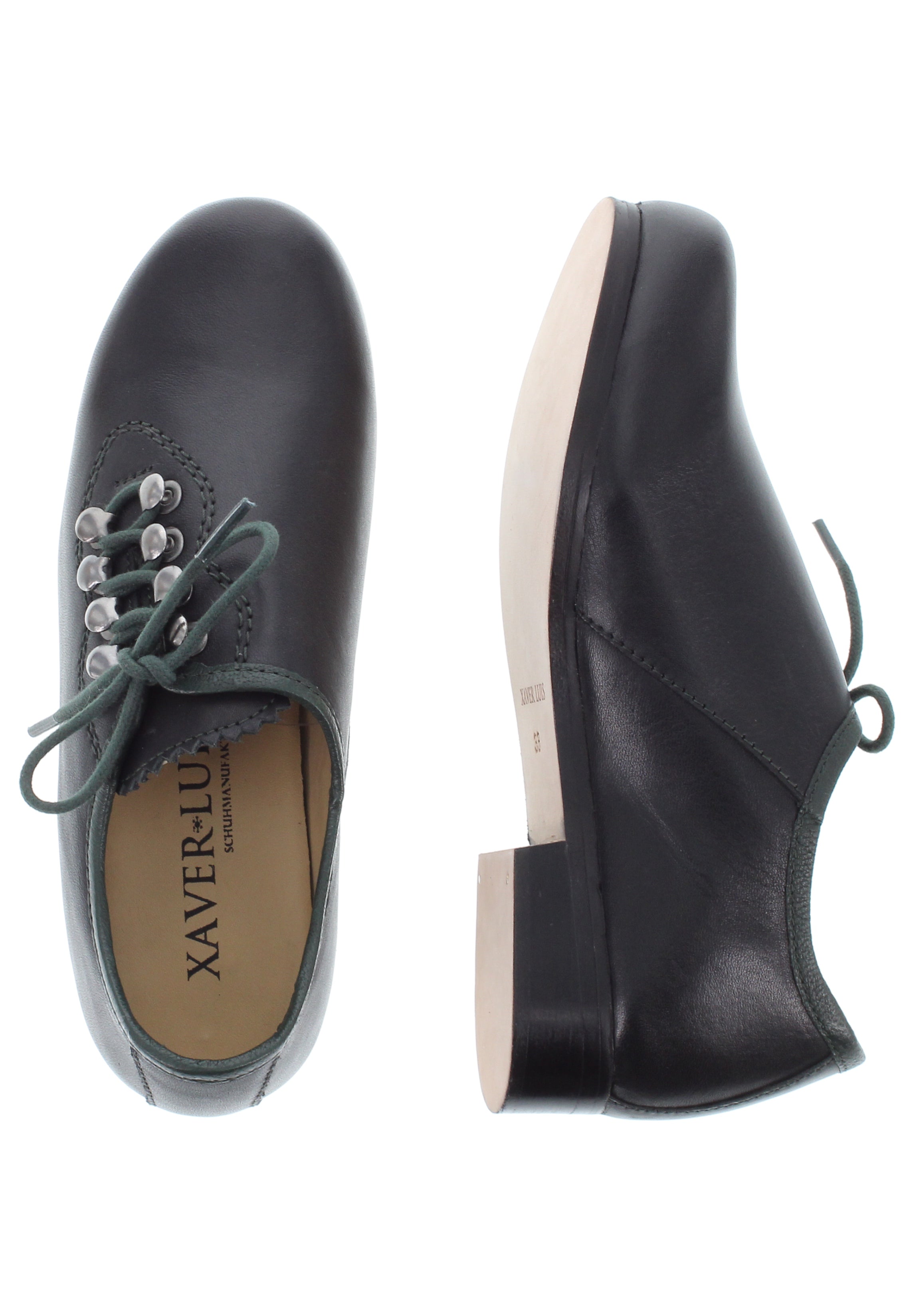 MAXL - Kinder Plattlerschuhe mit Ledersohle