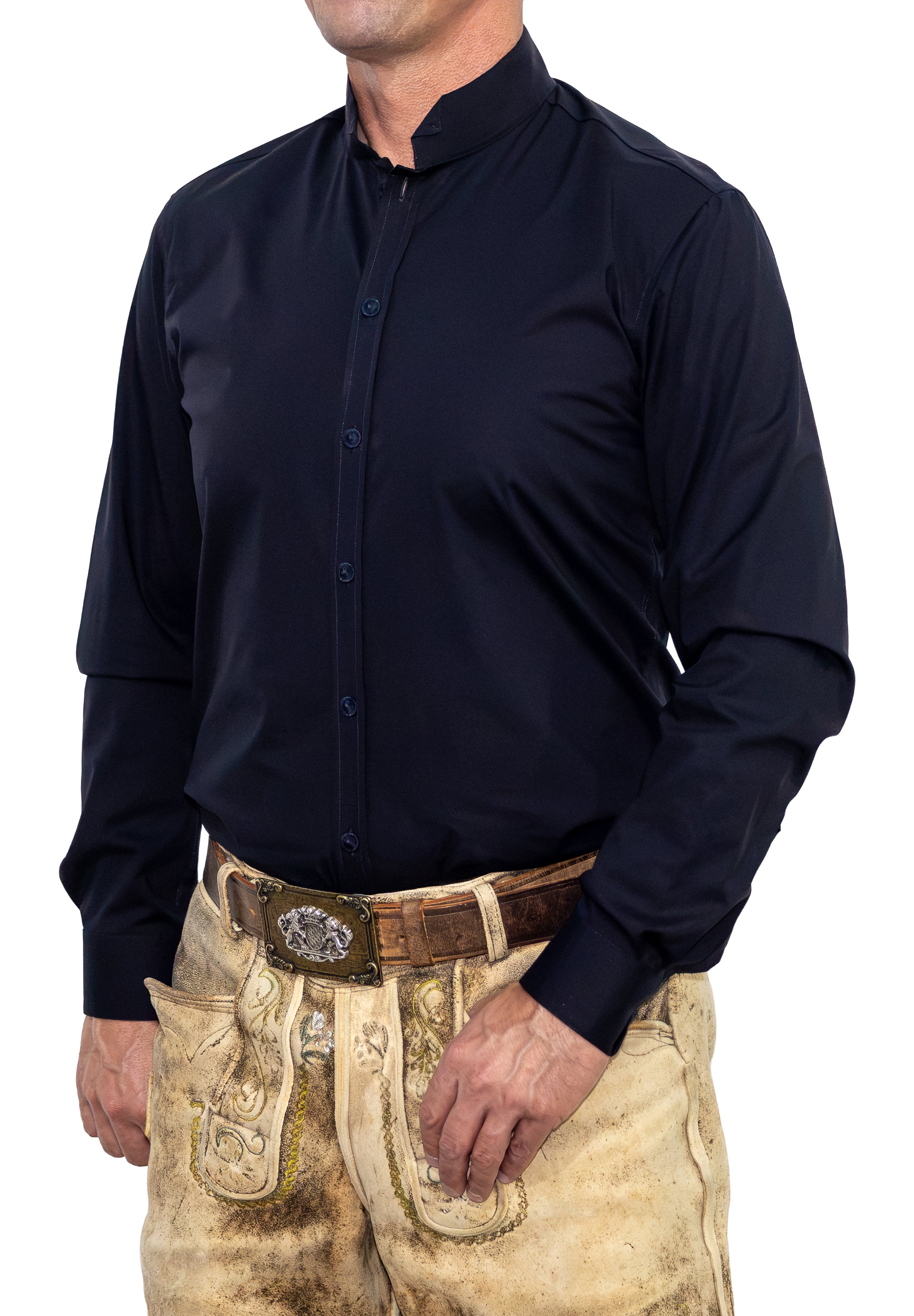 FRANZ - Trachtenhemd mit Umschlag