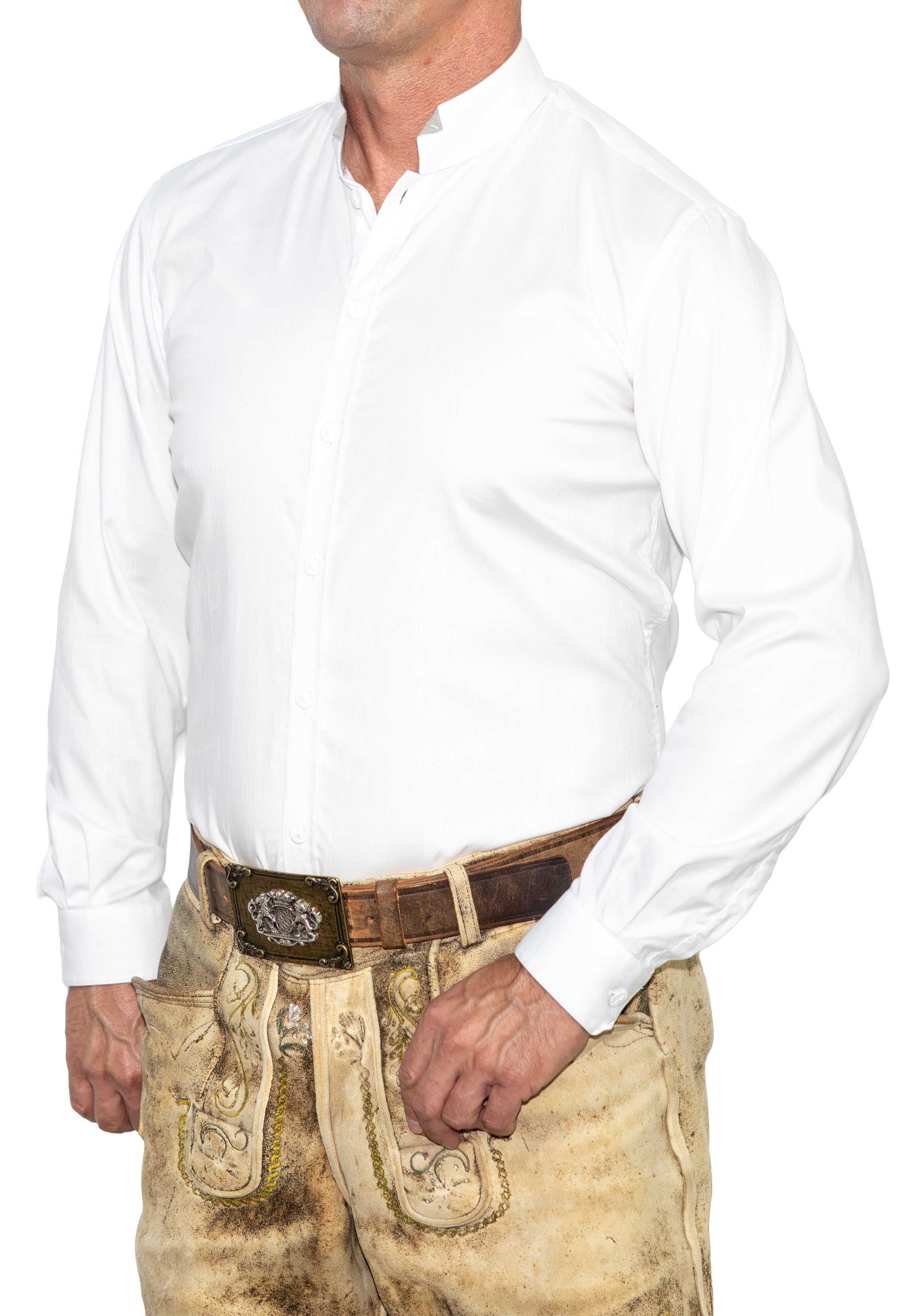 FRANZ - Trachtenhemd mit Umschlag
