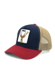SERVUS - Trucker Cap mit gesticktem Hirsch-Patch